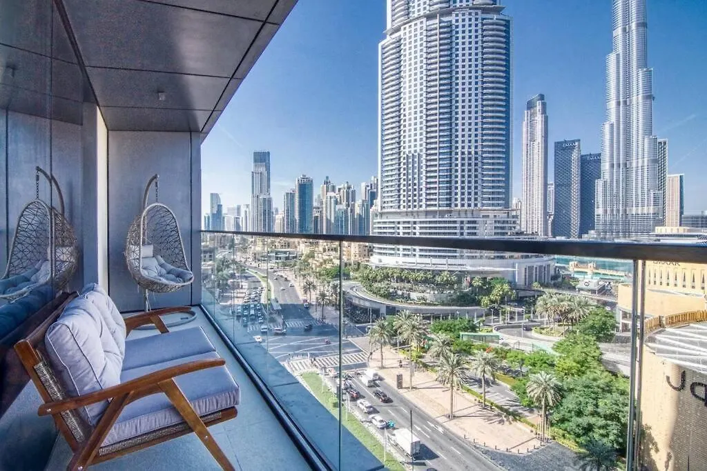 Phenomenal 1Br Burj Khalifa View At Boulevard Point Apartment Dubai