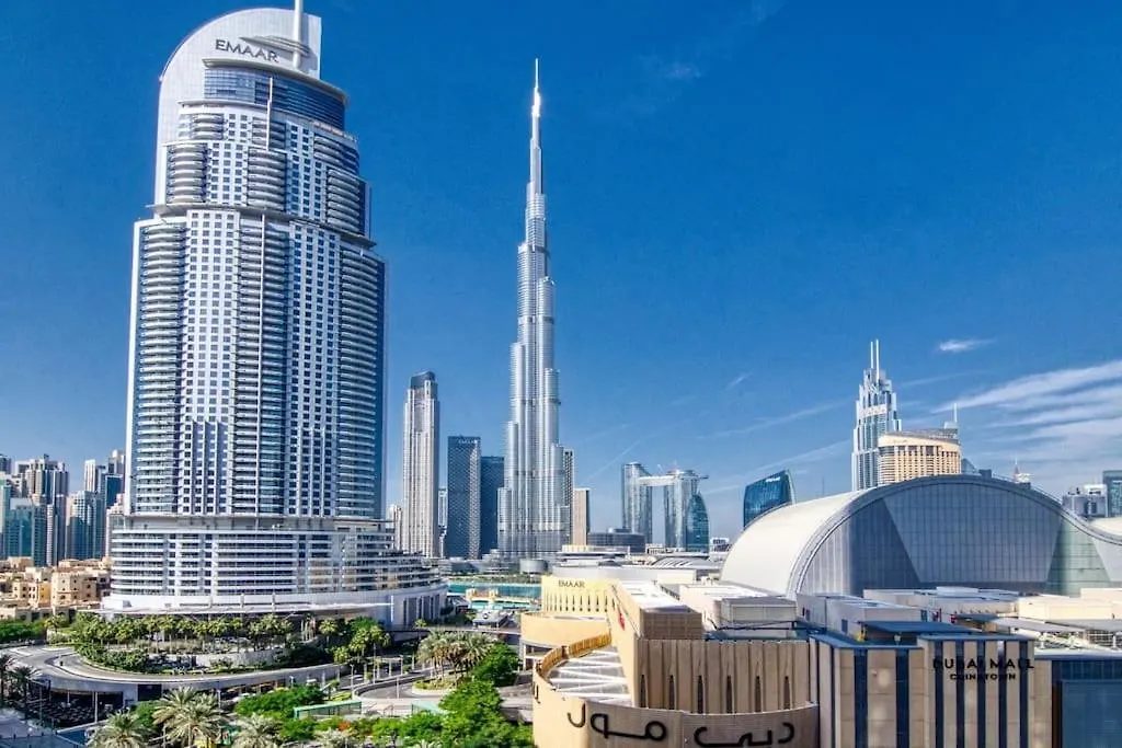 Phenomenal 1Br Burj Khalifa View At Boulevard Point Apartment Dubai