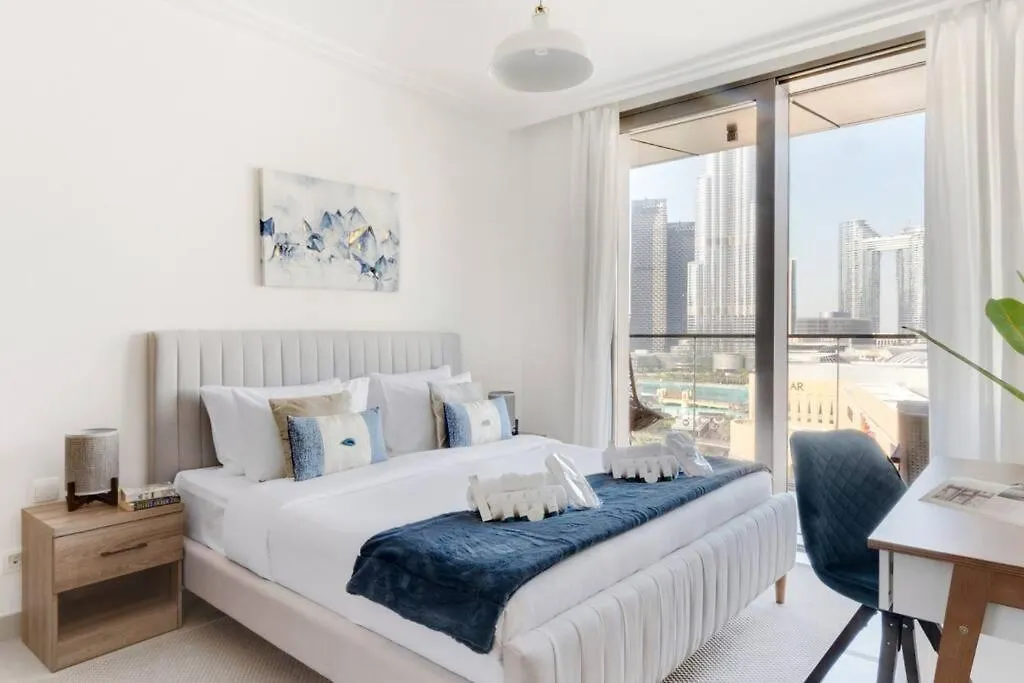 Phenomenal 1Br Burj Khalifa View At Boulevard Point Apartment Dubai