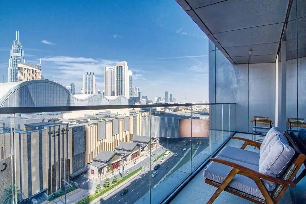 Phenomenal 1Br Burj Khalifa View At Boulevard Point Apartment Dubai