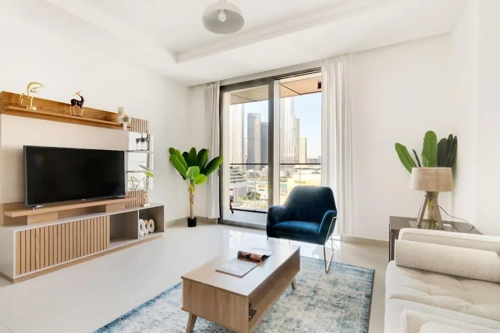 Phenomenal 1Br Burj Khalifa View At Boulevard Point Apartment Dubai